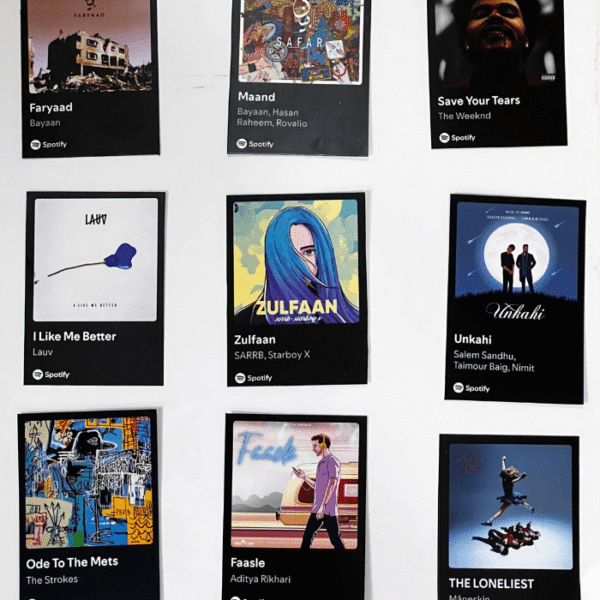 Spotify Song Cards
