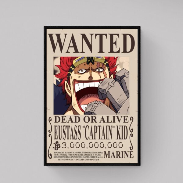 Captain Kid Wanted- One Piece