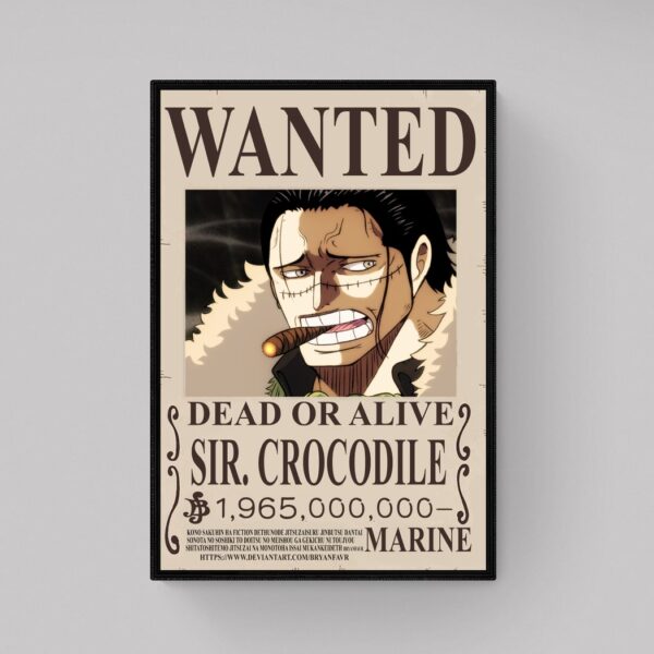 Sir Crocodile Wanted- One Piece