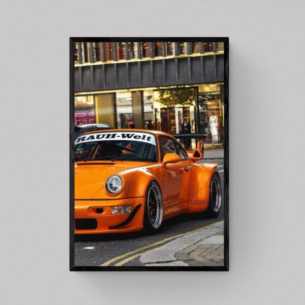 Orange Porsche