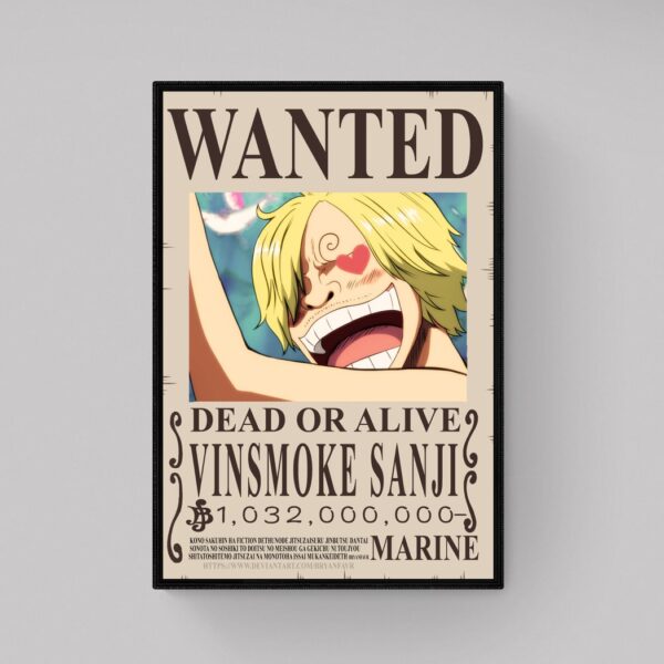 Vinsmoke Sanji Wanted- One Piece