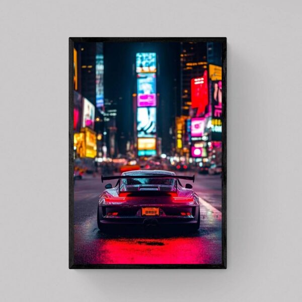 Neon Porsche