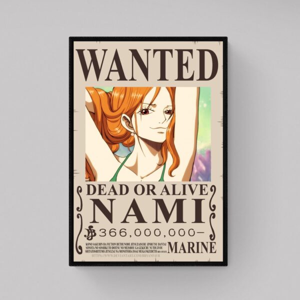 Nami Wanted- One Piece