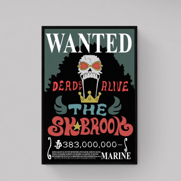 Brook Wanted- One Piece