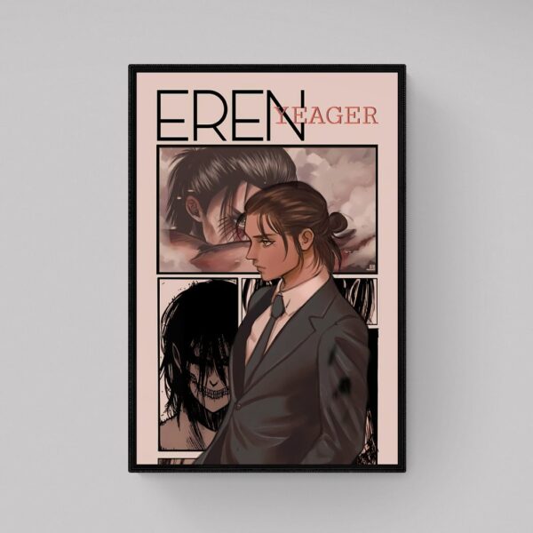 Eren Poster- Attack On Titan