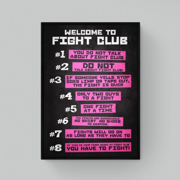 Rules of Fight Club