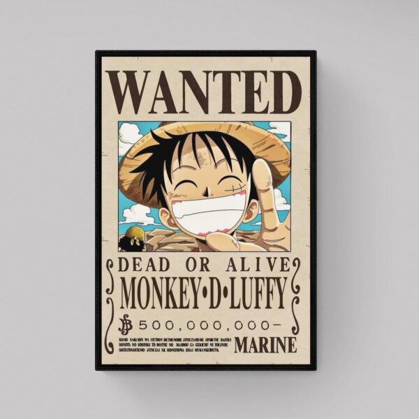 Monkey D Luffy Wanted- One Piece